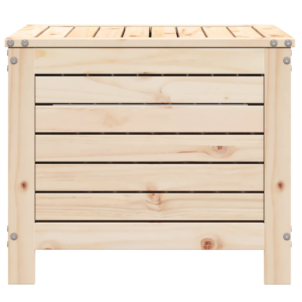 Garden Footstool 62x63.5x53.5 cm Solid Wood Pine